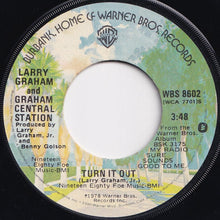 画像をギャラリービューアに読み込む, Larry Graham And Graham Central Station - My Radio Sure Sounds Good To Me / Turn It Out (7 inch Record / Used)
