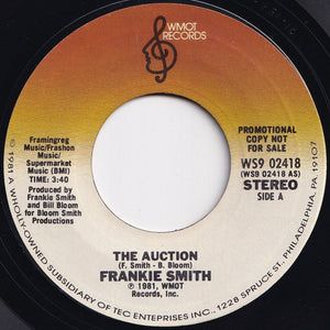 Frankie Smith - The Auction (Mono) / (Stereo) (7 inch Record / Used)