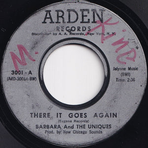 Barbara And The Uniques - There It Goes Again / What's The Use (7 inch Record / Used)