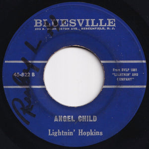 Lightnin' Hopkins - Sinner's Prayer / Angel Child (7 inch Record / Used)