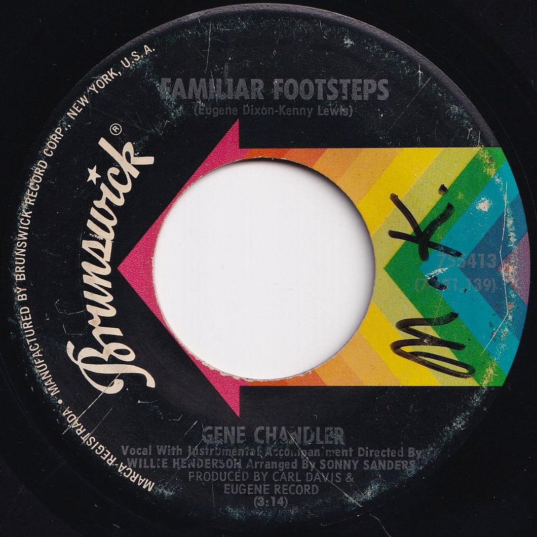 Gene Chandler - Familiar Footsteps / Eleanor Rigby (7 inch Record / Used)