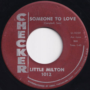 Little Milton - Satisfied / Someone To Love (7 inch Record / Used)