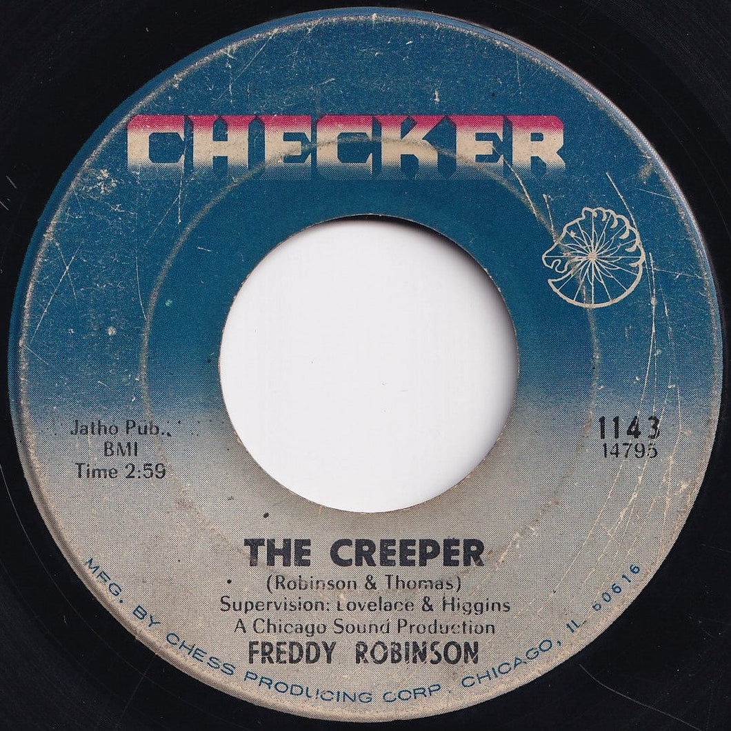 Freddy Robinson - The Creeper / Go-Go Girl (7 inch Record / Used)