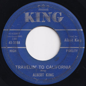 Albert King - Travelin' To California / Dyna Flow (7 inch Record / Used)