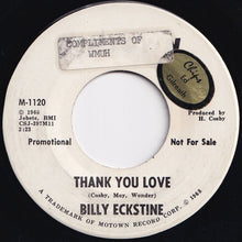 Load image into Gallery viewer, Billy Eckstine - Thank You Love / Thank You Love (7 inch Record / Used)
