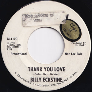 Billy Eckstine - Thank You Love / Thank You Love (7 inch Record / Used)