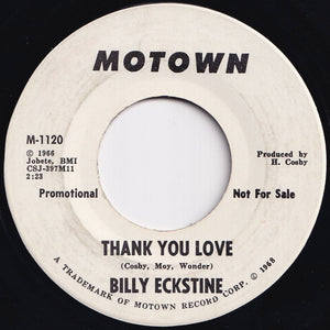 Billy Eckstine - Thank You Love / Thank You Love (7 inch Record / Used)