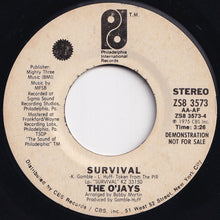 画像をギャラリービューアに読み込む, O&#39;Jays - Let Me Make Love To You / Survival (7 inch Record / Used)
