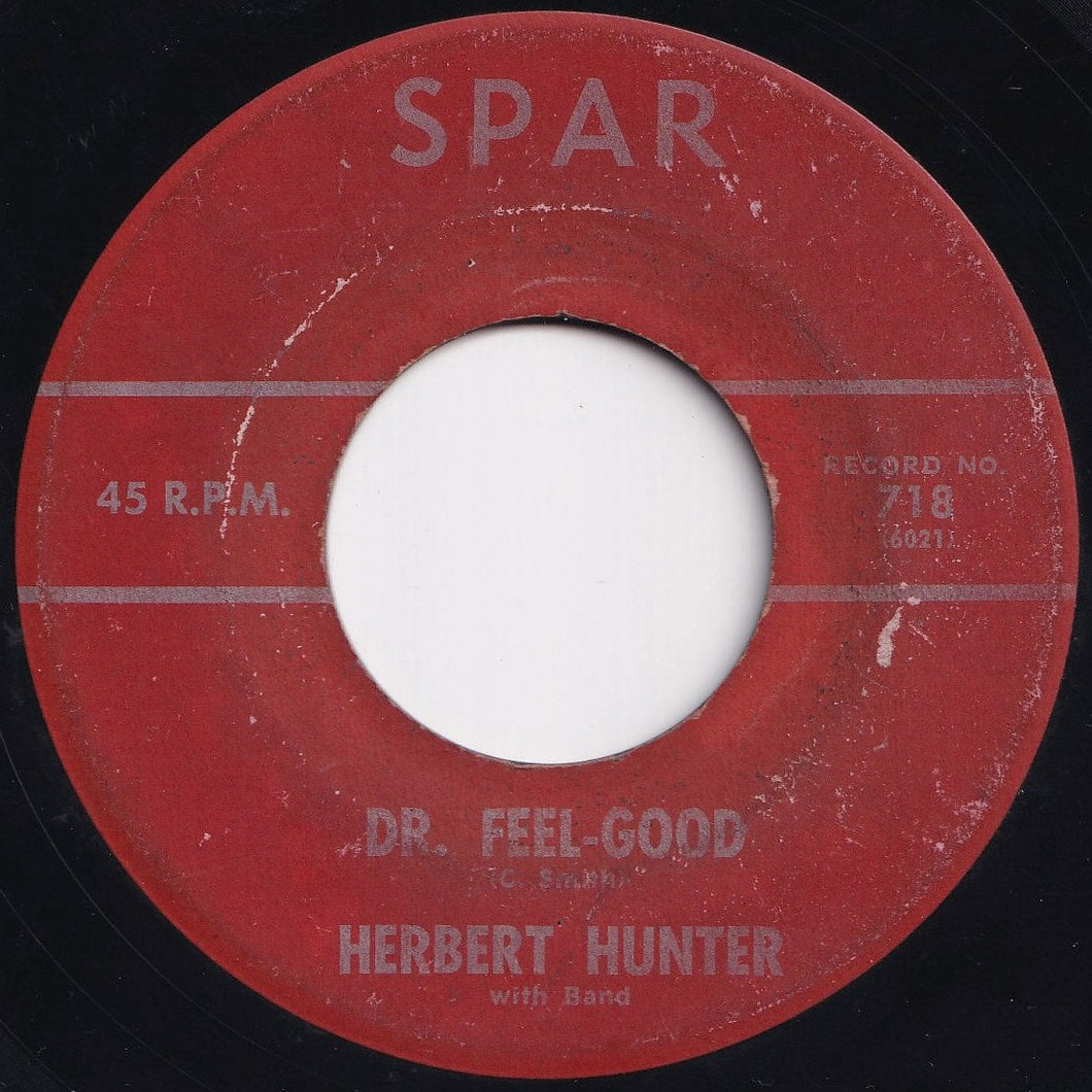 Herbert Hunter With Band - Dr. Feel-Good / The Twistin' Party (7 inch Record / Used)