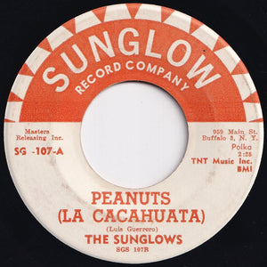 Sunglows - Peanuts (La Cacahuata) / Happy Hippo (7 inch Record / Used)