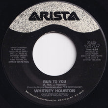 画像をギャラリービューアに読み込む, Whitney Houston - Run To You / After We Make Love (7 inch Record / Used)
