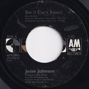 Jesse Johnson - She (I Can't Resist) / Black In America (7 inch Record / Used)