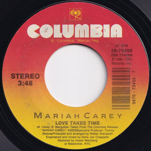 Mariah Carey - Love Takes Time / Sent From Up Above (7 inch Record / Used)