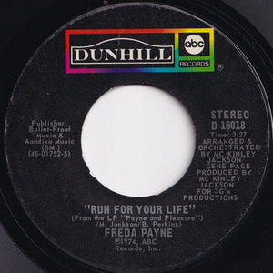 Freda Payne - It's Yours To Have / Run For Your Life (7 inch Record / Used)