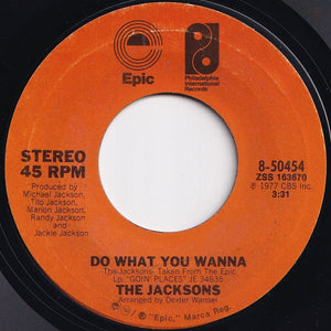 Jacksons - Goin' Places / Do What You Wanna (7 inch Record / Used)