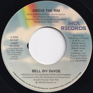 Bell Biv Devoe - Above The Rim / (Instrumental) (7 inch Record / Used)