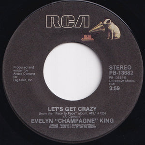 Evelyn Champagne King - Action / Let's Get Crazy (7 inch Record / Used)