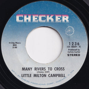 Little Milton - A Mother's Love / Many Rivers To Cross (7 inch Record / Used)