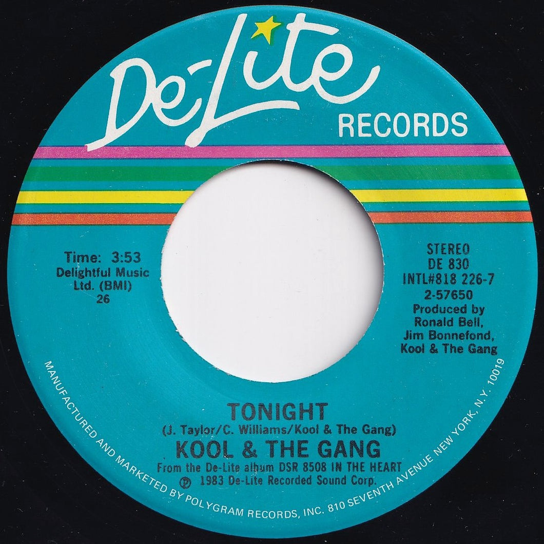 Kool & The Gang - Tonight / Home Is Where The Heart Is (7 inch Record / Used)