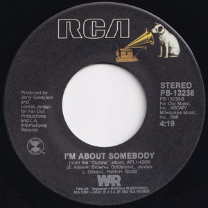 War - Outlaw / I'm About Somebody (7 inch Record / Used)