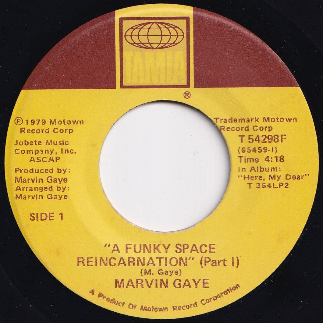 Marvin Gaye - A Funky Space Reincarnation (Part 1) / (Part 2) (7 inch Record / Used)