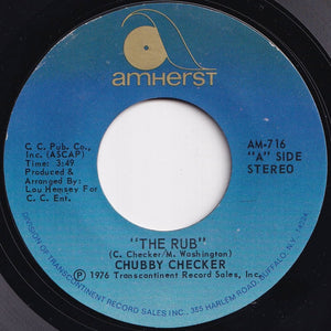 Chubby Checker - The Rub / Move It (7 inch Record / Used)