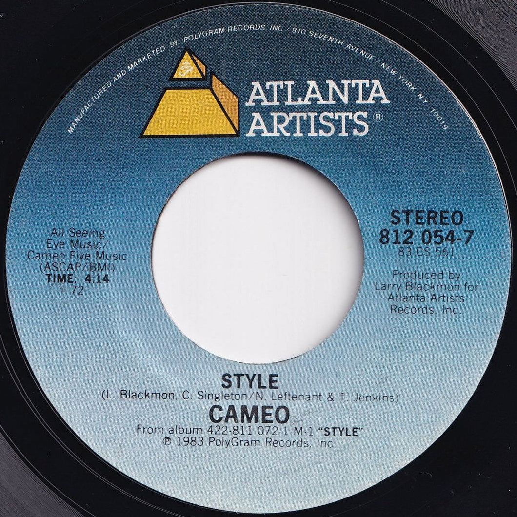 Cameo - Style / Enjoy Your Life (7 inch Record / Used)