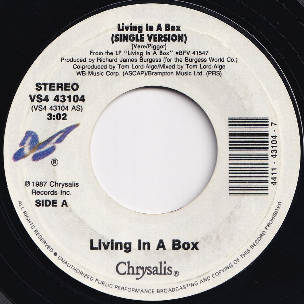 Living In A Box - Living In A Box (Single Version) / (Edited Dance Mix) (7 inch Record / Used)