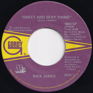 Rick James - Sweet And Sexy Thing / (Instrumental) (7 inch Record / Used)