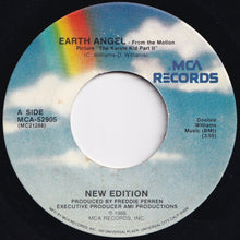 Load image into Gallery viewer, New Edition - Earth Angel / With You All The Way (7 inch Record / Used)
