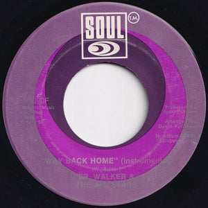 Jr. Walker & The All Stars - Way Back Home / (Instrumental) (7 inch Record / Used)