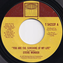 画像をギャラリービューアに読み込む, Stevie Wonder - You Are The Sunshine Of My Life / Tuesday Heartbreak (7 inch Record / Used)
