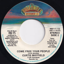 Load image into Gallery viewer, Curtis Mayfield - Toot An&#39;Toot An&#39;Toot / Come Free Your People (7 inch Record / Used)
