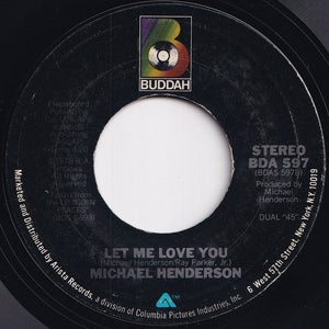 Michael Henderson - Take Me I'm Yours / Let Me Love You (7 inch Record / Used)