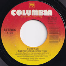 画像をギャラリービューアに読み込む, Surface - Can We Spend Some Time / Who Loves You (7 inch Record / Used)
