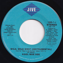 画像をギャラリービューアに読み込む, Kool Moe Dee - Wild, Wild West (Single Edit) / (Instrumental) (7 inch Record / Used)
