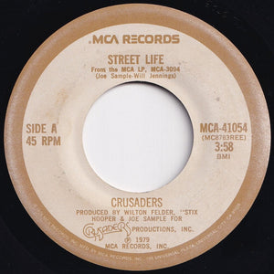 Crusaders - Street Life / The Hustler (7 inch Record / Used)