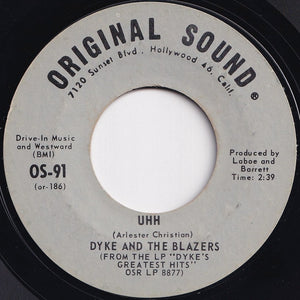 Dyke & The Blazers - Uhh / My Sisters' And My Brothers' Day Is Comin' (7 inch Record / Used)