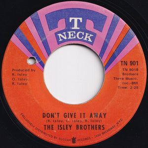 Isley Brothers - It's Your Thing / Don't Give It Away (7 inch Record / Used)