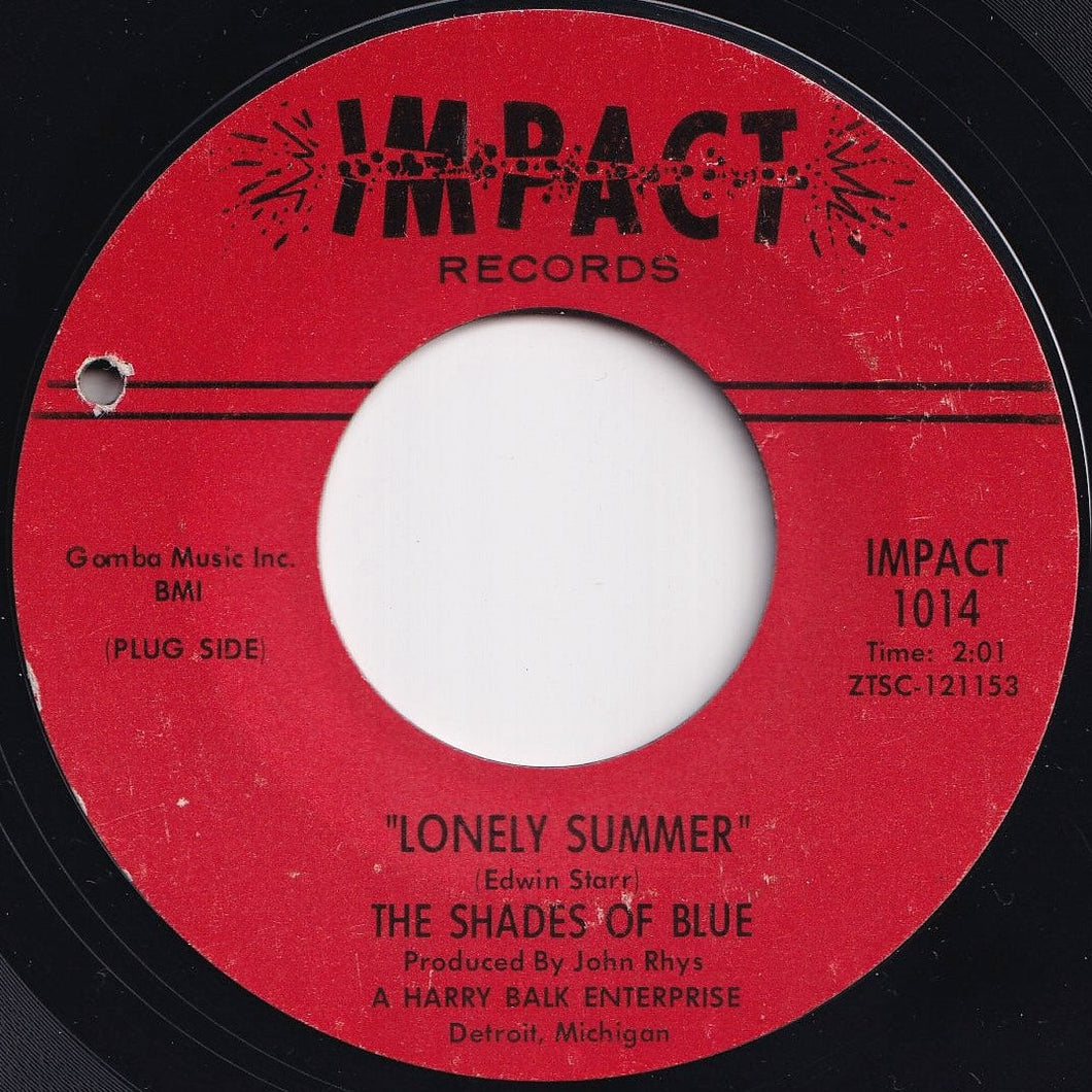 Shades Of Blue - Lonely Summer / With This Ring (7 inch Record / Used)