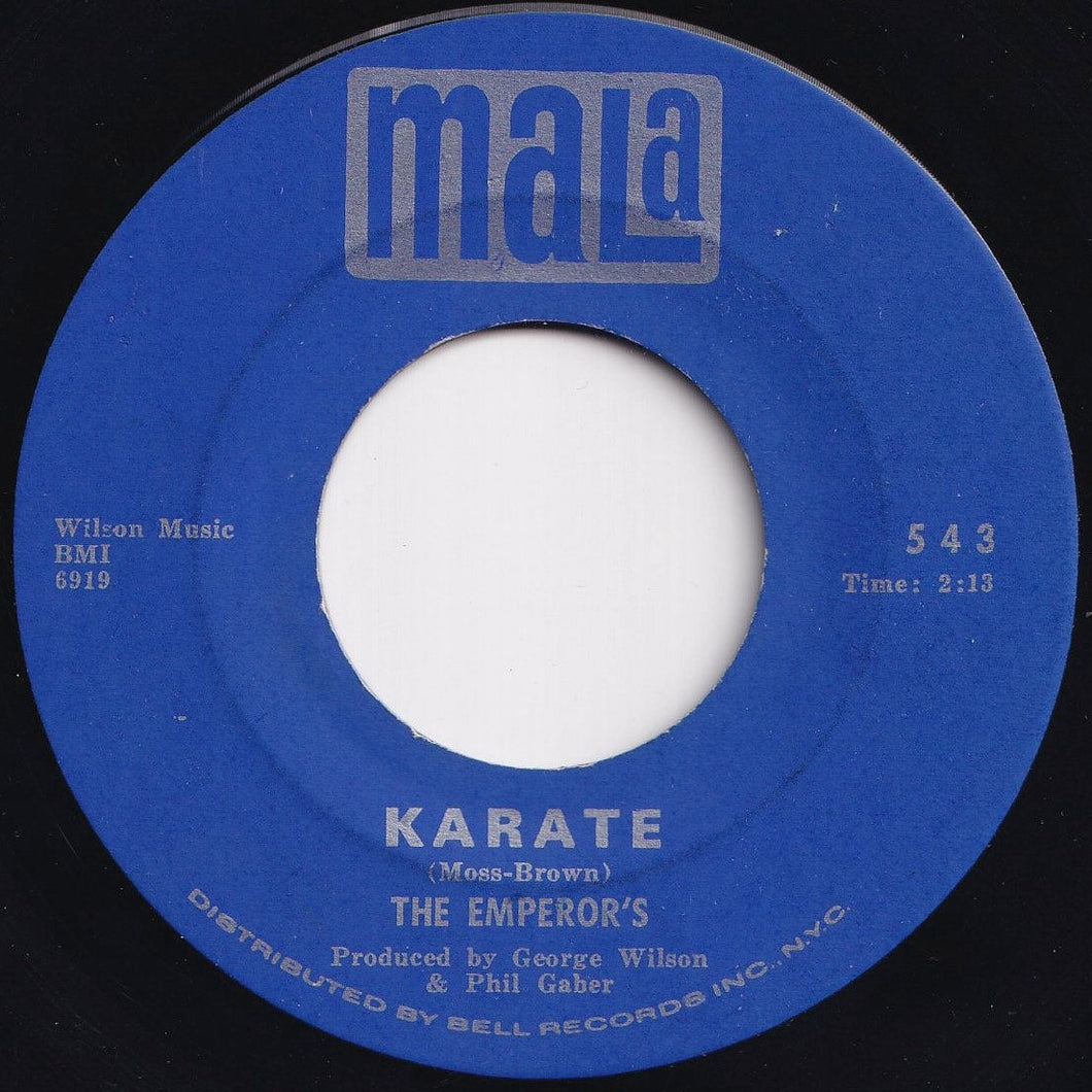 Emperor's - Karate / I've Got To Have Her (7 inch Record / Used)