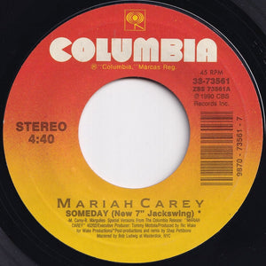 Mariah Carey - Someday (New 7" Jackswing) / Alone In Love (7 inch Record / Used)