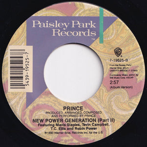 Prince - New Power Generation / (Part 2) (7 inch Record / Used)