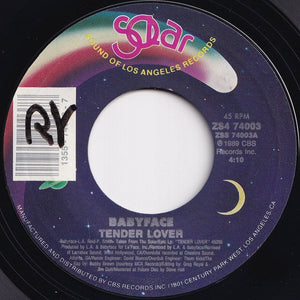 Babyface - Tender Lover / (Instrumental) (7 inch Record / Used)