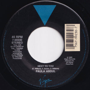 Paula Abdul - Forever Your Girl (Remix) / Next To You (7 inch Record / Used)