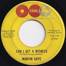 Load image into Gallery viewer, Marvin Gaye - Can I Get A Witness / I&#39;m Crazy &#39;Bout My Baby (7 inch Record / Used)
