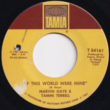 Load image into Gallery viewer, Marvin Gaye, Tammi Terrell - If I Could Build My Whole World Around You / If This World Were Mine (7 inch Record / Used)
