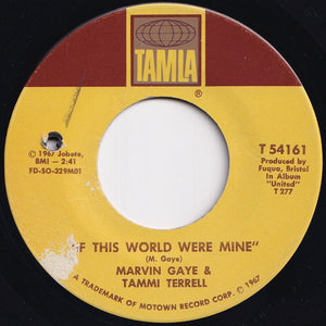 Marvin Gaye, Tammi Terrell - If I Could Build My Whole World Around You / If This World Were Mine (7 inch Record / Used)