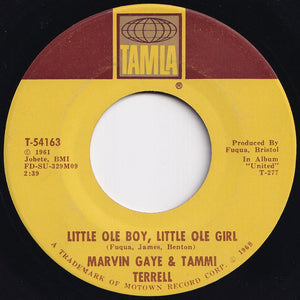 Marvin Gaye, Tammi Terrell - Ain't Nothing Like The Real Thing / Little Ole Boy, Little Ole Girl (7 inch Record / Used)