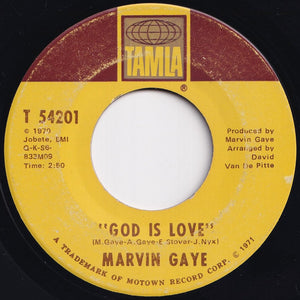 Marvin Gaye - What's Going On / God Is Love (7 inch Record / Used)